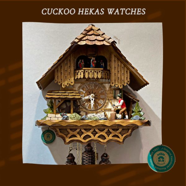 đồng hồ cuckoo hekas treo tường