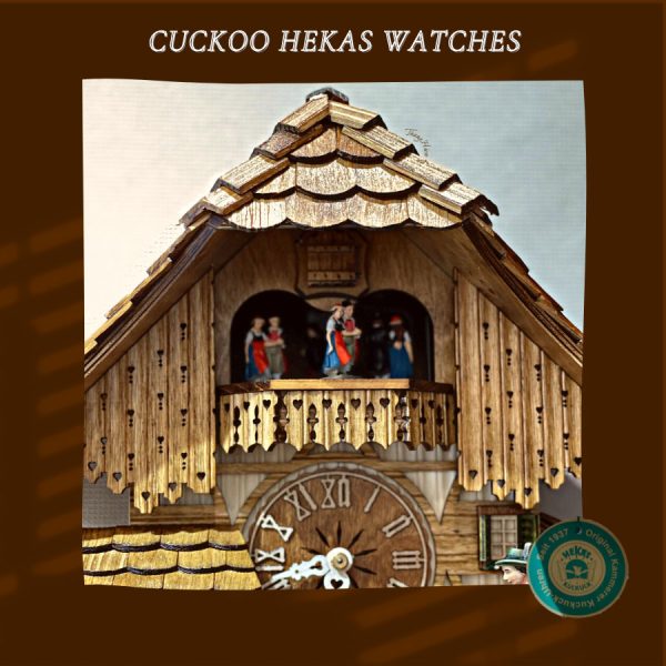 đồng hồ cuckoo hekas treo tường