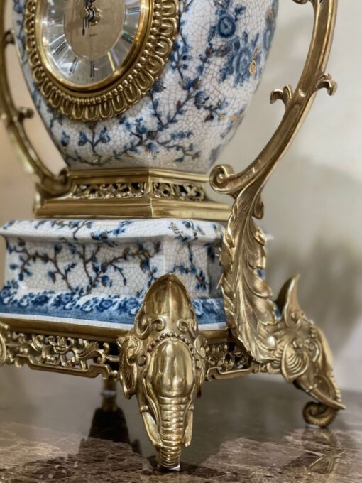 bộ đồng hồ sứ lam