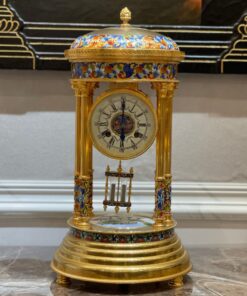 đồng hồ để bàn pháp lam