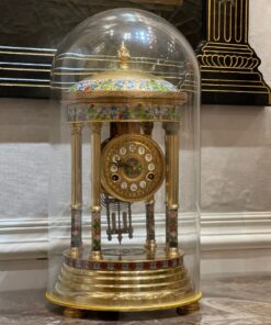 đồng hồ để bàn pháp lam
