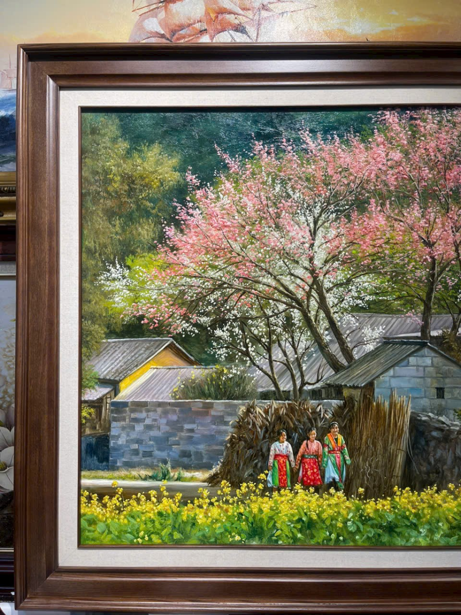 tranh-du-xuan-tay-bac-3075-b tranh du xuân tây bắc