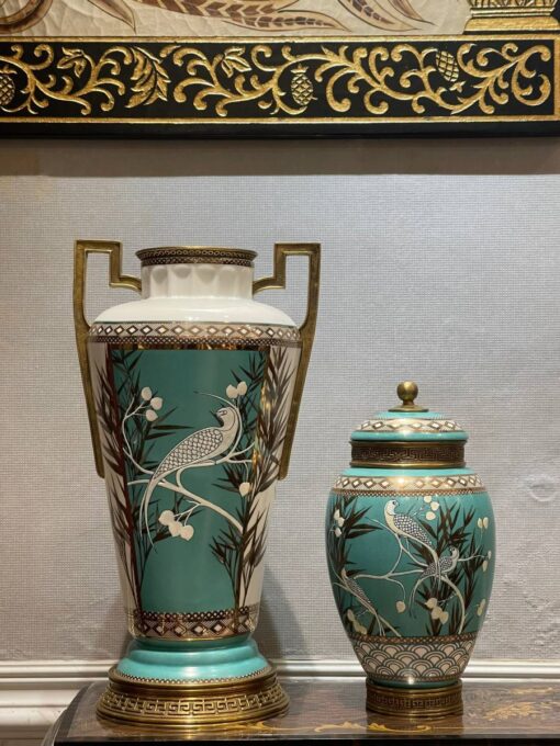 cặp bình sứ châu âu