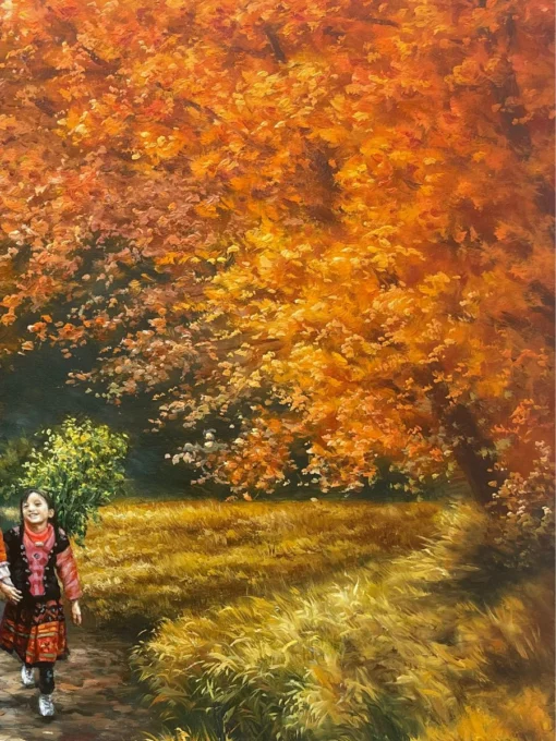 tranh hương rừng