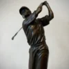 tượng đánh golf nam