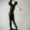 tượng đánh golf nam