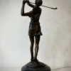 tượng đánh golf nữ
