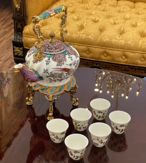 bộ ấm trà châu âu