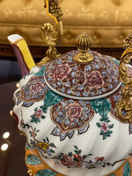 bộ ấm trà châu âu