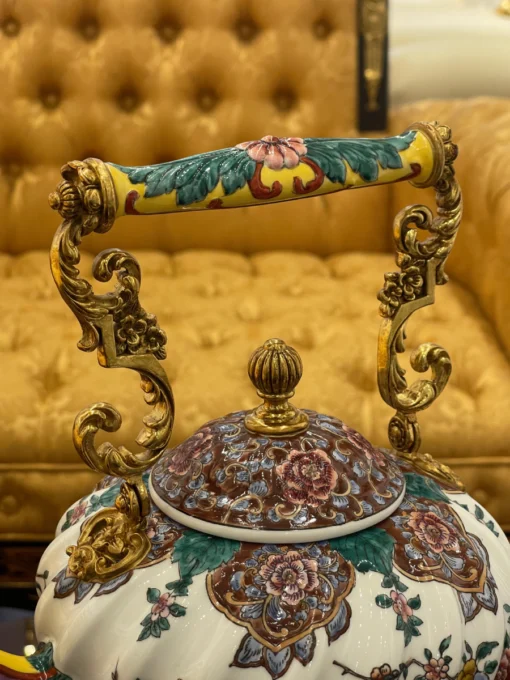 bộ ấm trà châu âu