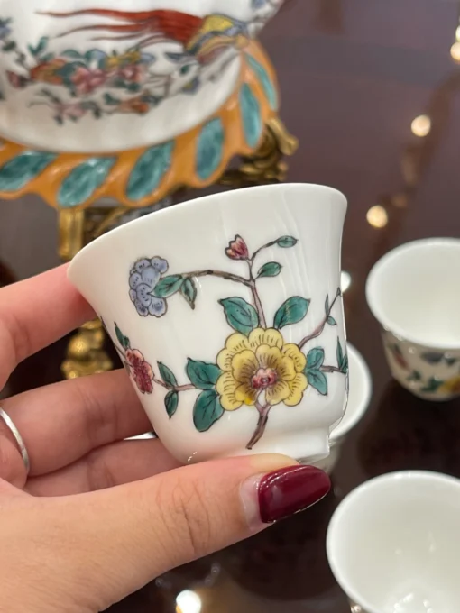 bộ ấm trà châu âu