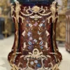 đồng hồ boulle đỏ