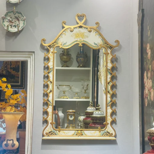 gương gỗ cổ điển