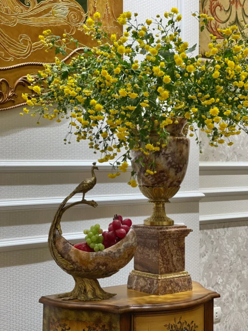 liễn công cẩm thạch