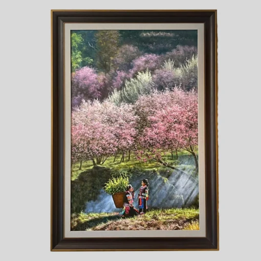 tranh vẽ thế giới của con là mẹ