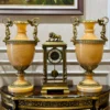 Bình đá cẩm thạch Pháp phong cách Rococo