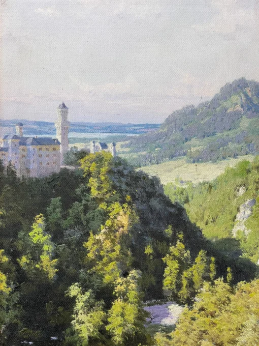 Tranh lâu dài Neuschwanstein