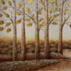 tranh rừng cây kim tiền